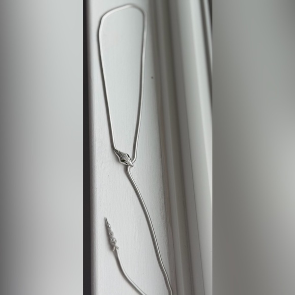 Awe Inspired Snake Lariat 925 Silver - Picture 7 of 7